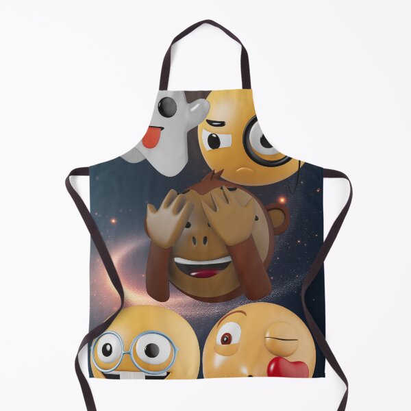 Item preview, Funny Emoji Characters Collection – Cute 3D Expressions Illustration designed and sold by GoldenSparkleShop.