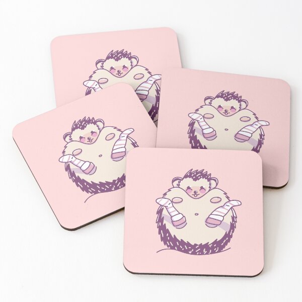 Item preview, Cute Cozy Hedgehog With Socks Illustration designed and sold by Kimmaii.
