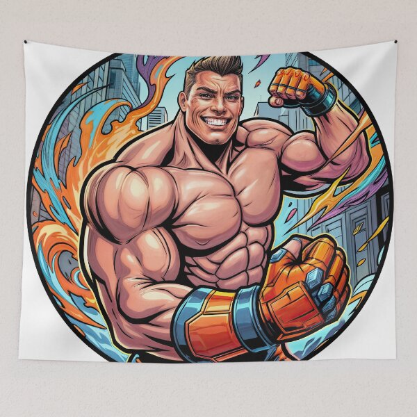 Item preview, Urban Blaze: Superhero Power Ignited designed and sold by ForeverPrintsOK.