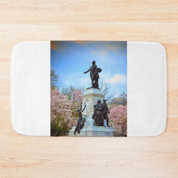 Item preview, Lafayette Square Monument – Washington D.C. Springtime Photography designed and sold by BlueRidgeBazaar.