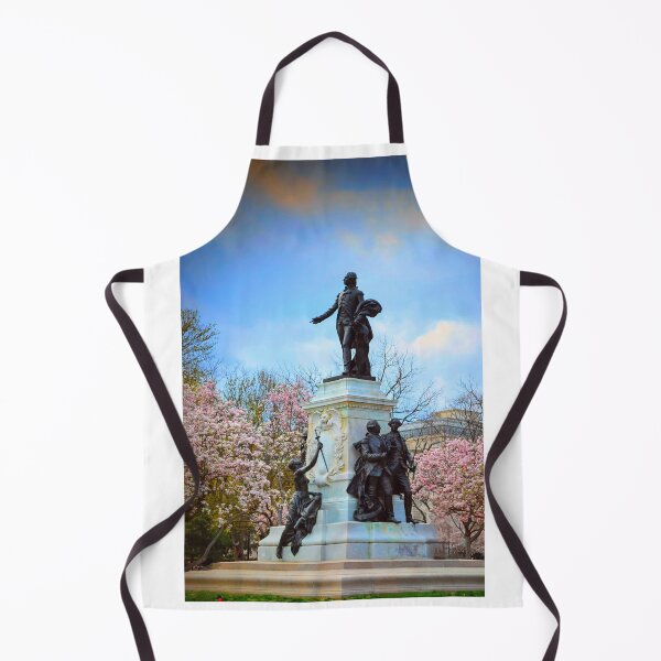 Item preview, Lafayette Square Monument – Washington D.C. Springtime Photography designed and sold by BlueRidgeBazaar.