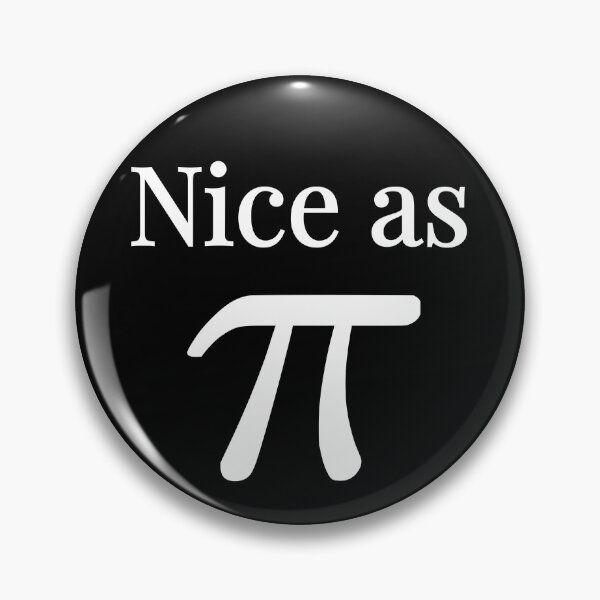 Item preview, Nice as Pi - Maths Humour designed and sold by DoingMaths.