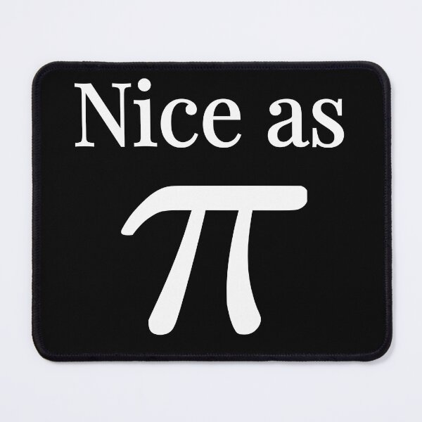 Item preview, Nice as Pi - Maths Humour designed and sold by DoingMaths.