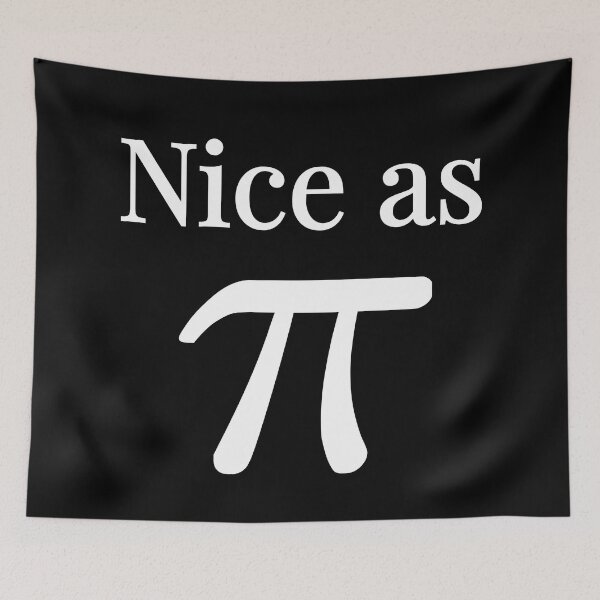 Item preview, Nice as Pi - Maths Humour designed and sold by DoingMaths.