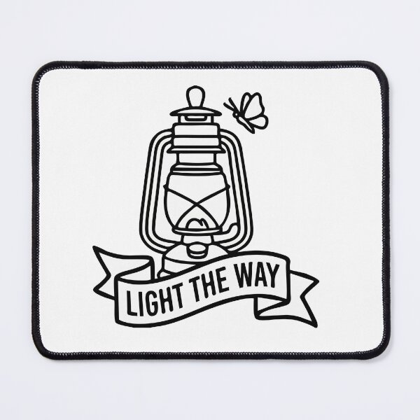 Item preview, Light The Way - Vintage Lantern & Butterfly Line Art designed and sold by Abdullah9130.