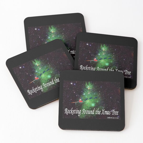 Item preview, Rocketing Around the Christmas Tree designed and sold by EyeMagined.