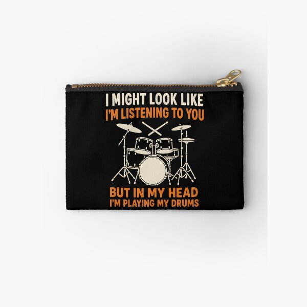 Item preview, I Might Look Like I'm Listening To You But In My Head Drums designed and sold by hemagamo.