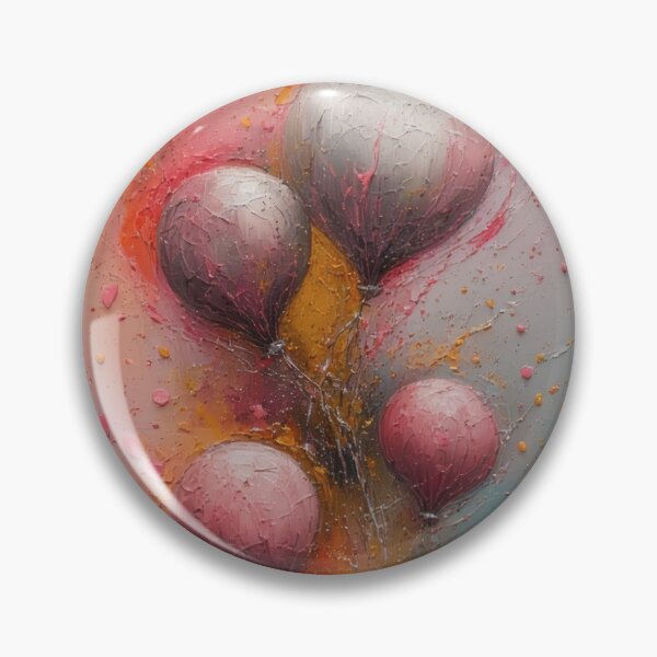 Item preview, Floating balloons in pastel colors painting designed and sold by Mianku | Für das Leben.
