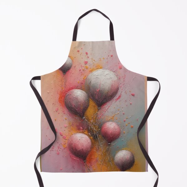 Item preview, Floating balloons in pastel colors painting designed and sold by Mianku | Für das Leben.