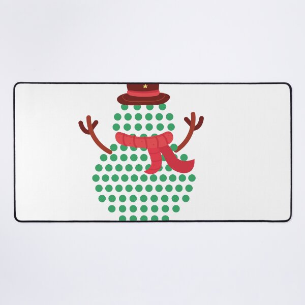 Item preview, interesante muñeco de nieve designed and sold by PrintStichCo.