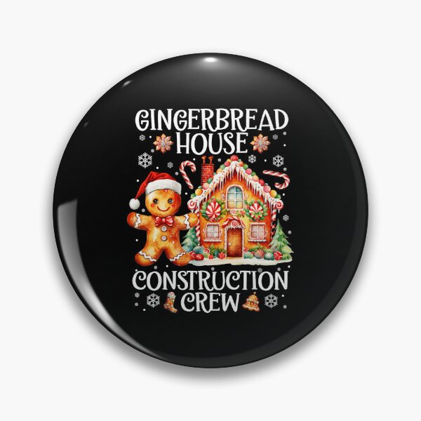 Item preview, Gingerbread House Construction Crew Cookies Baking Christmas  designed and sold by WayTBeenkenArt.