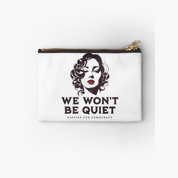 Item preview, Anti-Trump Free Speech Quiet Piggy Artwork designed and sold by Artichoke Press.