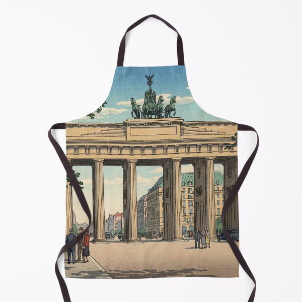 Item preview, Brandenburg Gate Japanese Woodblock Print designed and sold by Takeda-art.