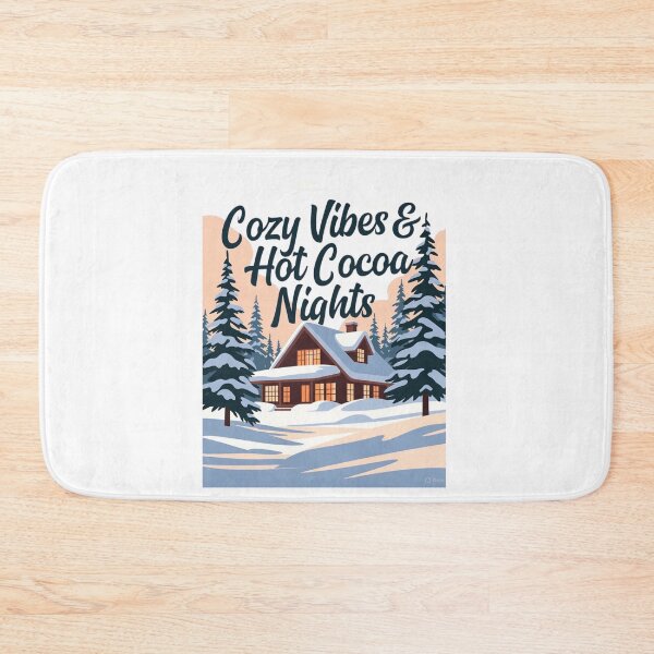 Item preview, Cozy Vibes & Hot Cocoa Nights – Winter Holiday Tee designed and sold by EcoArtTees.