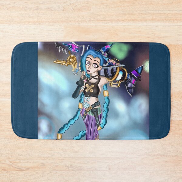 Item preview, Jinx with Fishbones designed and sold by lynxlighti.