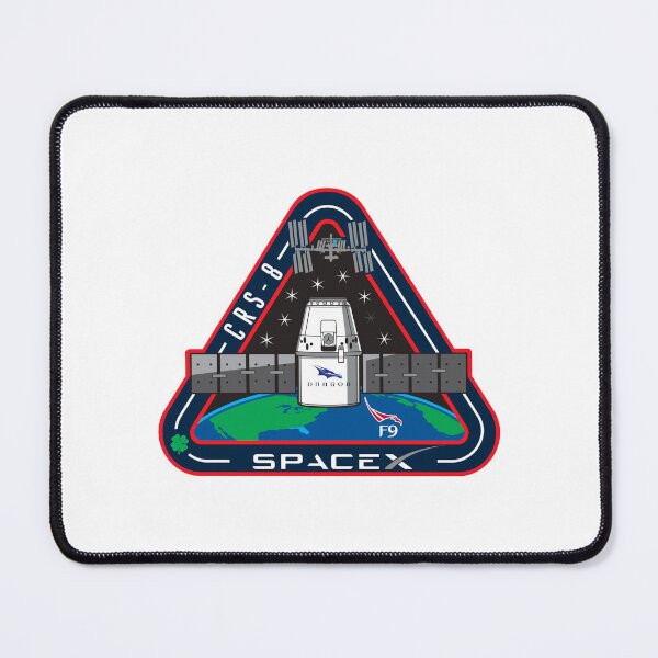 Item preview, SpaceX CRS-8 Mission Patch designed and sold by CharlieDesings.
