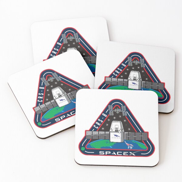 Item preview, SpaceX CRS-8 Mission Patch designed and sold by CharlieDesings.