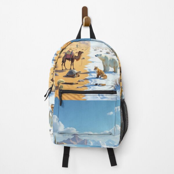 Item preview, Desert Meets Arctic: A Tale of Two Worlds designed and sold by TheWonkyEaselCo.
