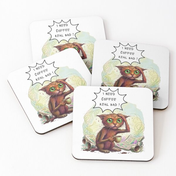 Item preview, Need Coffee Real Bad designed and sold by Paleo5135.