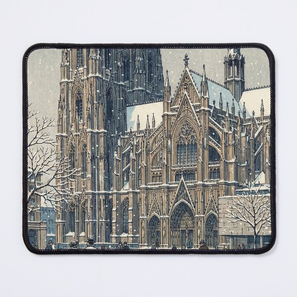 Item preview, Cologne Cathedral Japanese Woodblock Print designed and sold by Takeda-art.