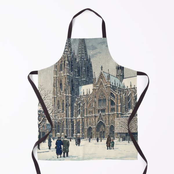 Item preview, Cologne Cathedral Japanese Woodblock Print designed and sold by Takeda-art.