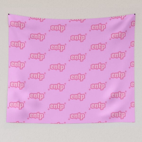 Item preview, Pink Aesthetic ENTP Personality Sparkle Sticker designed and sold by meepmeep52.
