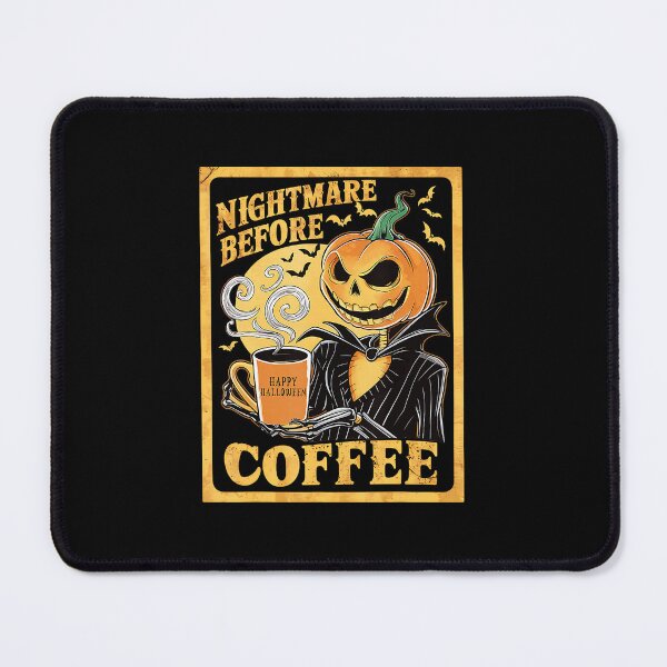 Item preview, Nightmare Before Coffee Christmas Skeleton Funny Halloween  designed and sold by jeffgonzales.