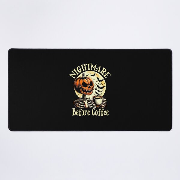 Item preview, Nightmare Before Coffee Christmas Skeleton Funny Halloween  designed and sold by jeffgonzales.