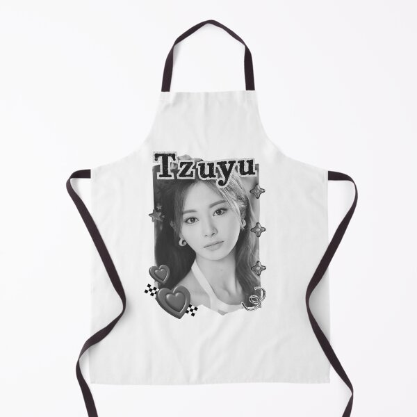 Item preview, TWICE Tzuyu Kpop Girl group K-music south korean girl group Black and White Collage Digital Art Portrait designed and sold by AJUNICE STUDIO.