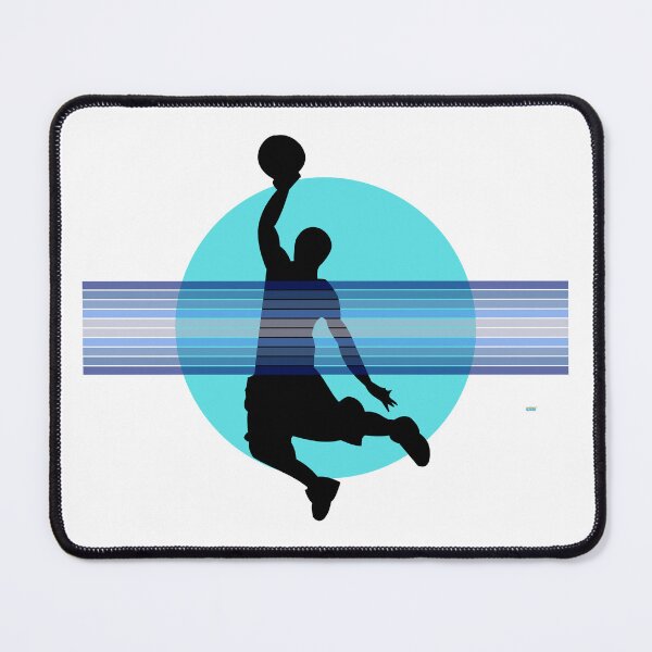 Item preview, hooper Dunk Silhouette – Blue Basketball Graphic | Urban Sports Shirt designed and sold by SlanTee.