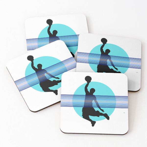 Item preview, hooper Dunk Silhouette – Blue Basketball Graphic | Urban Sports Shirt designed and sold by SlanTee.