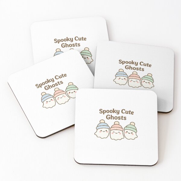 Item preview, Spooky Cute Ghosts – Cute Winter Ghosts Illustration designed and sold by CyberCharm.