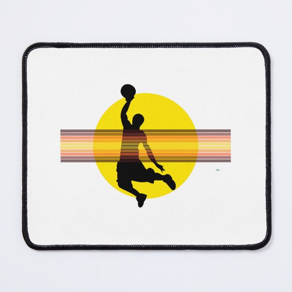 Item preview, Hooper Layup Silhouette – Red Basketball Slam Dunk Player | Vintage Hoops T-Shirt designed and sold by SlanTee.