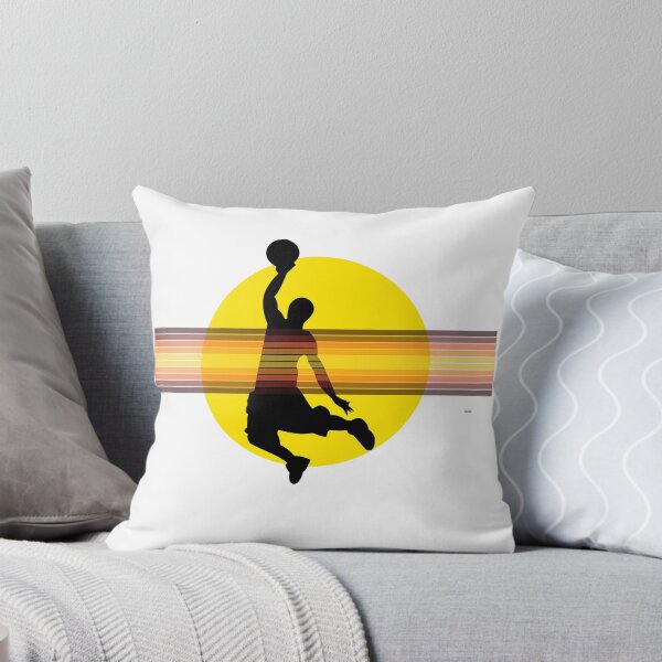 Item preview, Hooper Layup Silhouette – Red Basketball Slam Dunk Player | Vintage Hoops T-Shirt designed and sold by SlanTee.