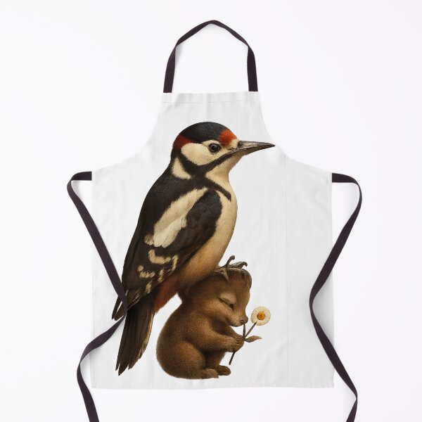 Item preview, Woodpecker and Baby Forest Friend designed and sold by MIArt Studio.