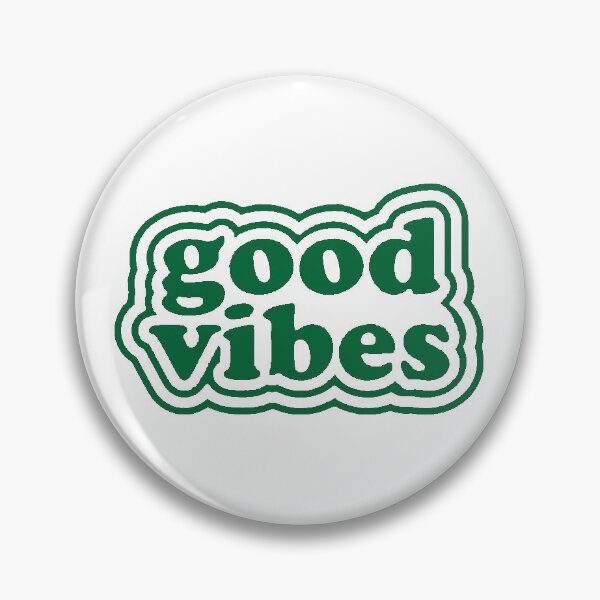 Item preview, Groovy Good Vibes Retro Sticker Positive Quote designed and sold by meepmeep52.