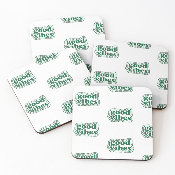 Item preview, Groovy Good Vibes Retro Sticker Positive Quote designed and sold by meepmeep52.