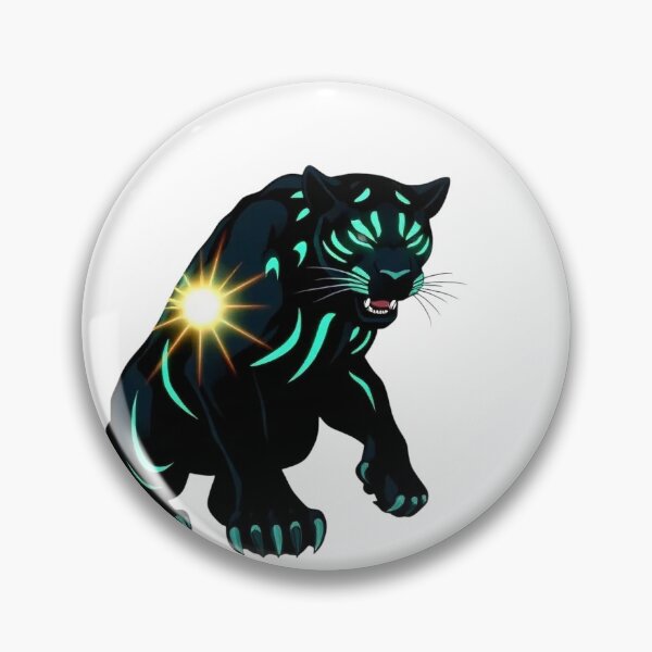 Item preview, Neon Shadow Panther of Radiance designed and sold by AmyPrimeauxtu.