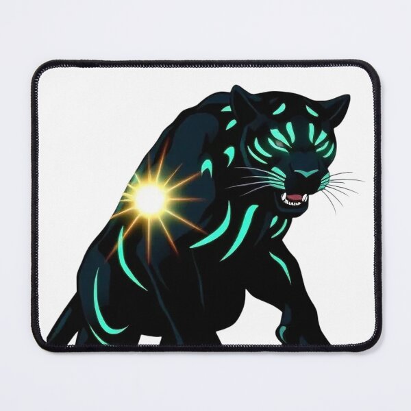 Item preview, Neon Shadow Panther of Radiance designed and sold by AmyPrimeauxtu.