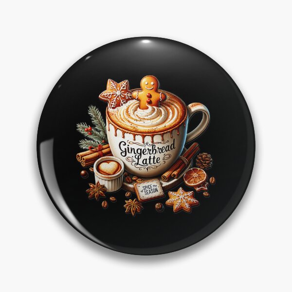 Item preview, Gingerbread Latte ForChristmas Coffee Mug  designed and sold by WayTBeenkenArt.
