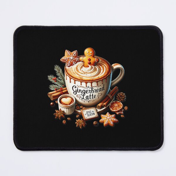 Item preview, Gingerbread Latte ForChristmas Coffee Mug designed and sold by WayTBeenkenArt.