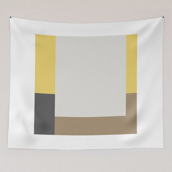 Item preview, abstract block yellow designed and sold by la-chemise.