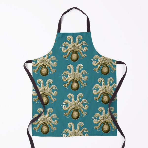 Item preview, Octopus  – Haeckel Vintage Science Art - Teal designed and sold by FUNKARIUM.