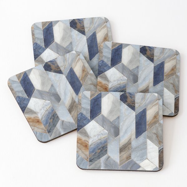 Item preview, Geometric marble pattern designed and sold by SmileshareShop.