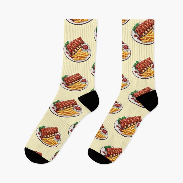 Item preview, BBQ Ribs with fries designed and sold by sakurashorty.