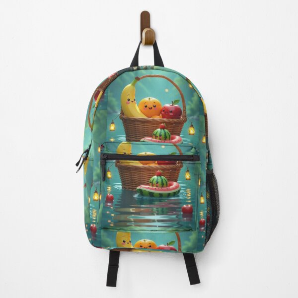 Item preview, "Happy Fruit Picnic in the Water" designed and sold by TheWonkyEaselCo.