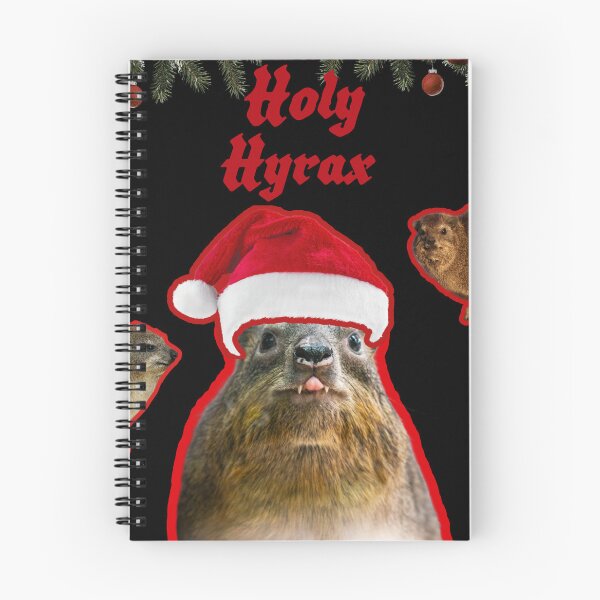 Item preview, Holy Hyrax Christmas  designed and sold by mooncakekaro.