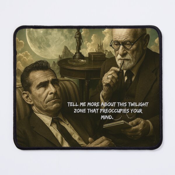 Item preview, Freud Analyzes Serling designed and sold by Halifaxartguy.