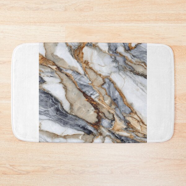 Item preview, Beauty gray and golden marble pattern designed and sold by SmileshareShop.
