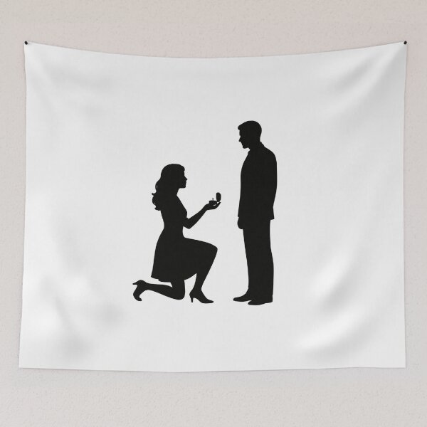 Item preview, women proposing to men  designed and sold by cloudzer0000.